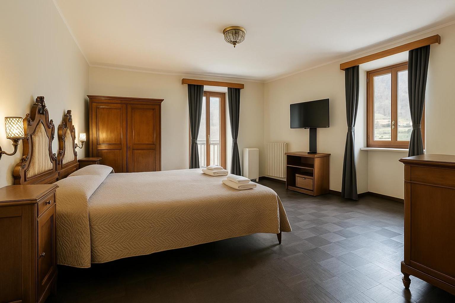 Albergo Locanda Corona Ballino Eksteriør bilde